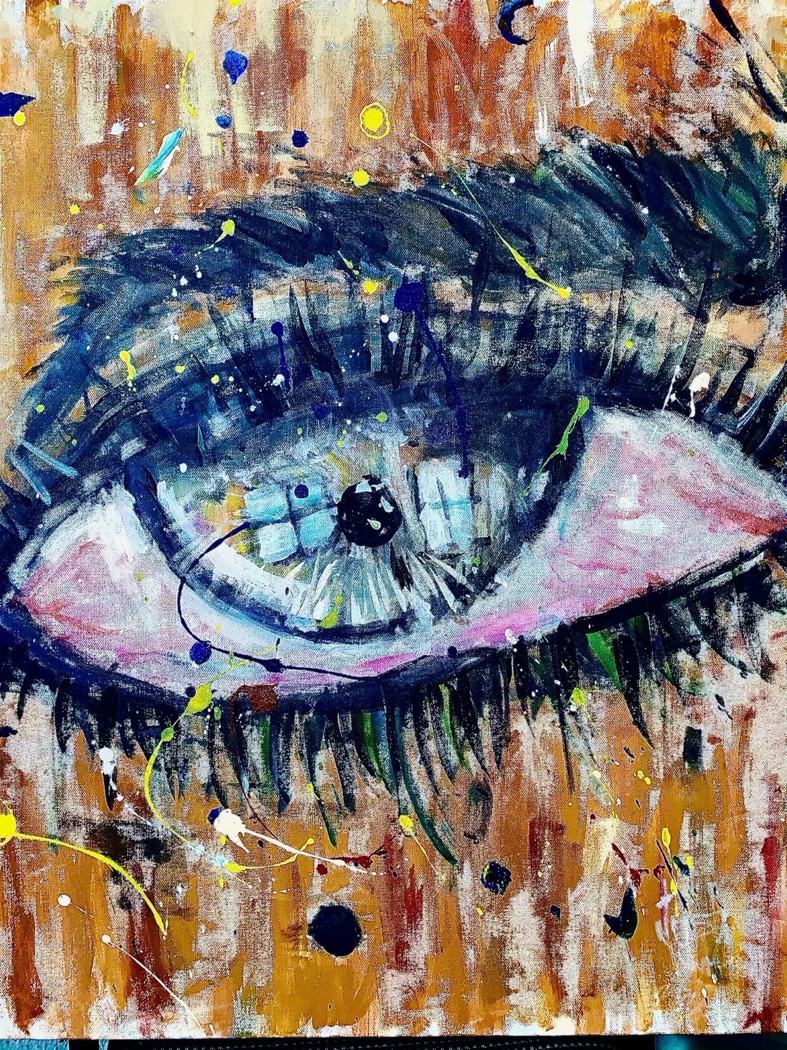 The Window to the Soul — artwork by Justin White Foreva